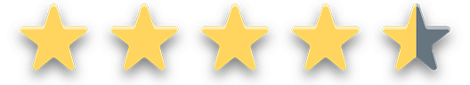 G2 Reviews Score 4.5 Stars