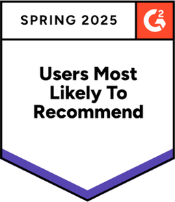 Most likely to recommend