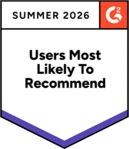 Users most likely to recommend, Summer 2026