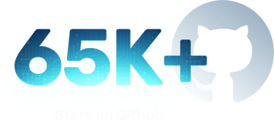 65K+ Stars on Github