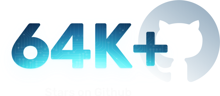 64K+ Stars on Github