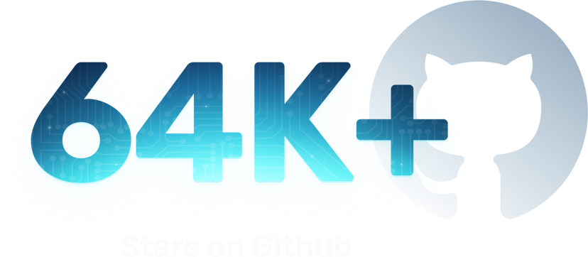 64K+ Stars on Github