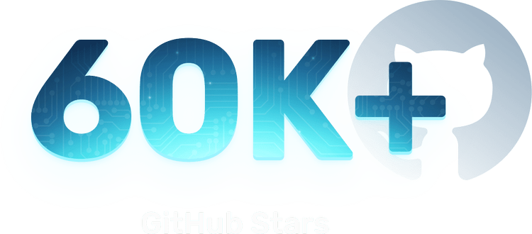 60K+ Stars on Github