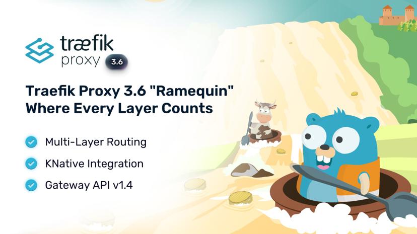 Traefik Proxy 3.6 "Ramequin": Where Every Layer Counts
