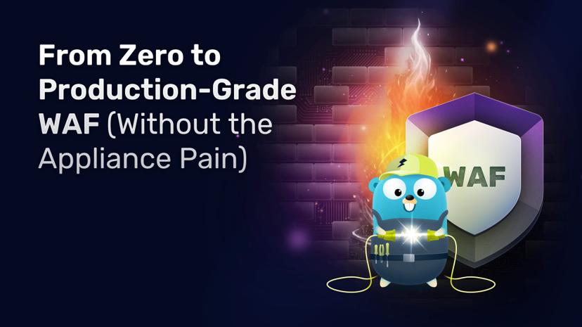 From Zero to Production-Grade WAF (Without the Appliance Pain)