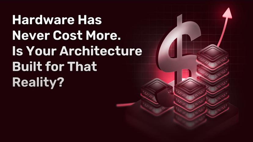 Hardware Has Never Cost More. Is Your Architecture Built for That Reality?
