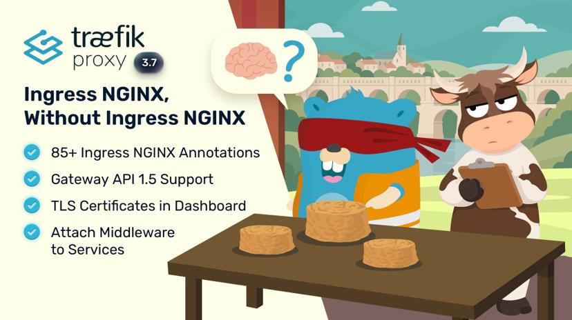 Traefik Proxy 3.7: Ingress NGINX, Without Ingress NGINX