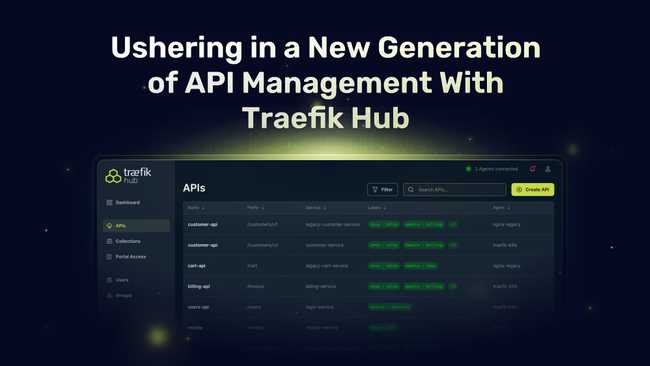 Ushering in a New Generation of API Management With Traefik Hub