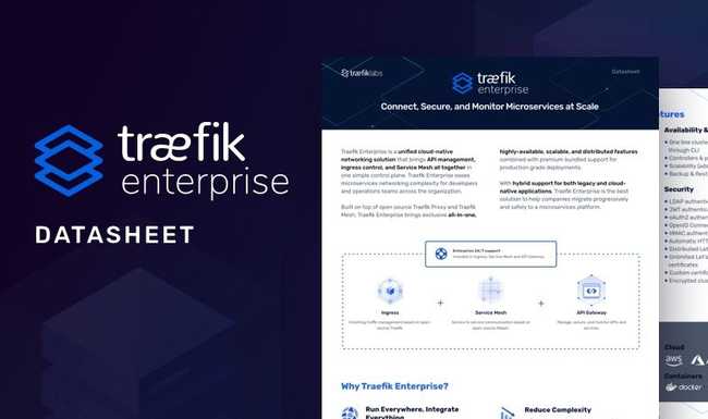 Traefik Enterprise Datasheet
