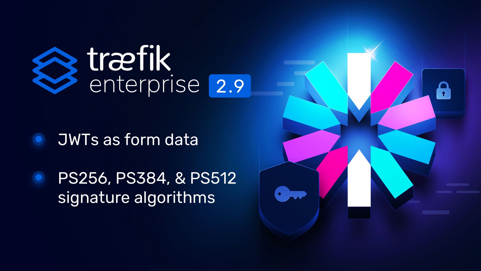 traefik enterprise 2.9 with improvements for the JWT middleware