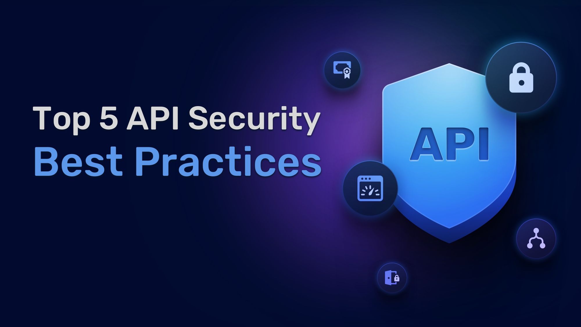 top 5 api security best practices