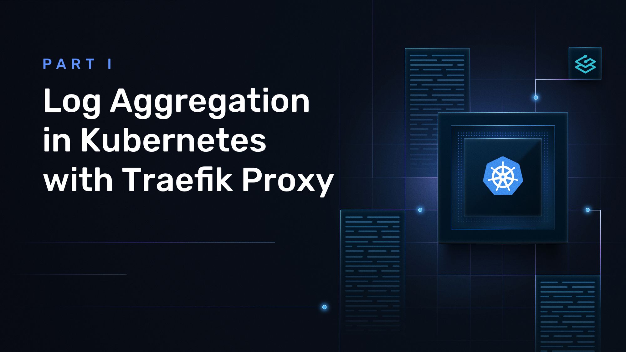 log aggregation in kubernetes with traefik